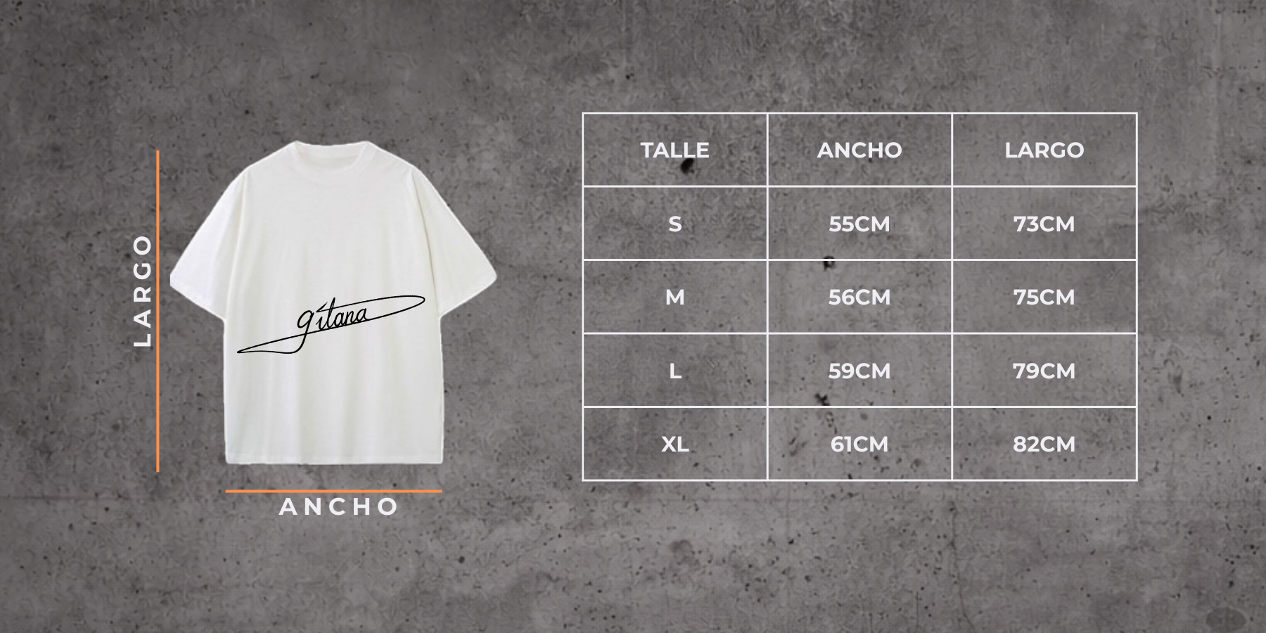 Gu&iacute;a de talle