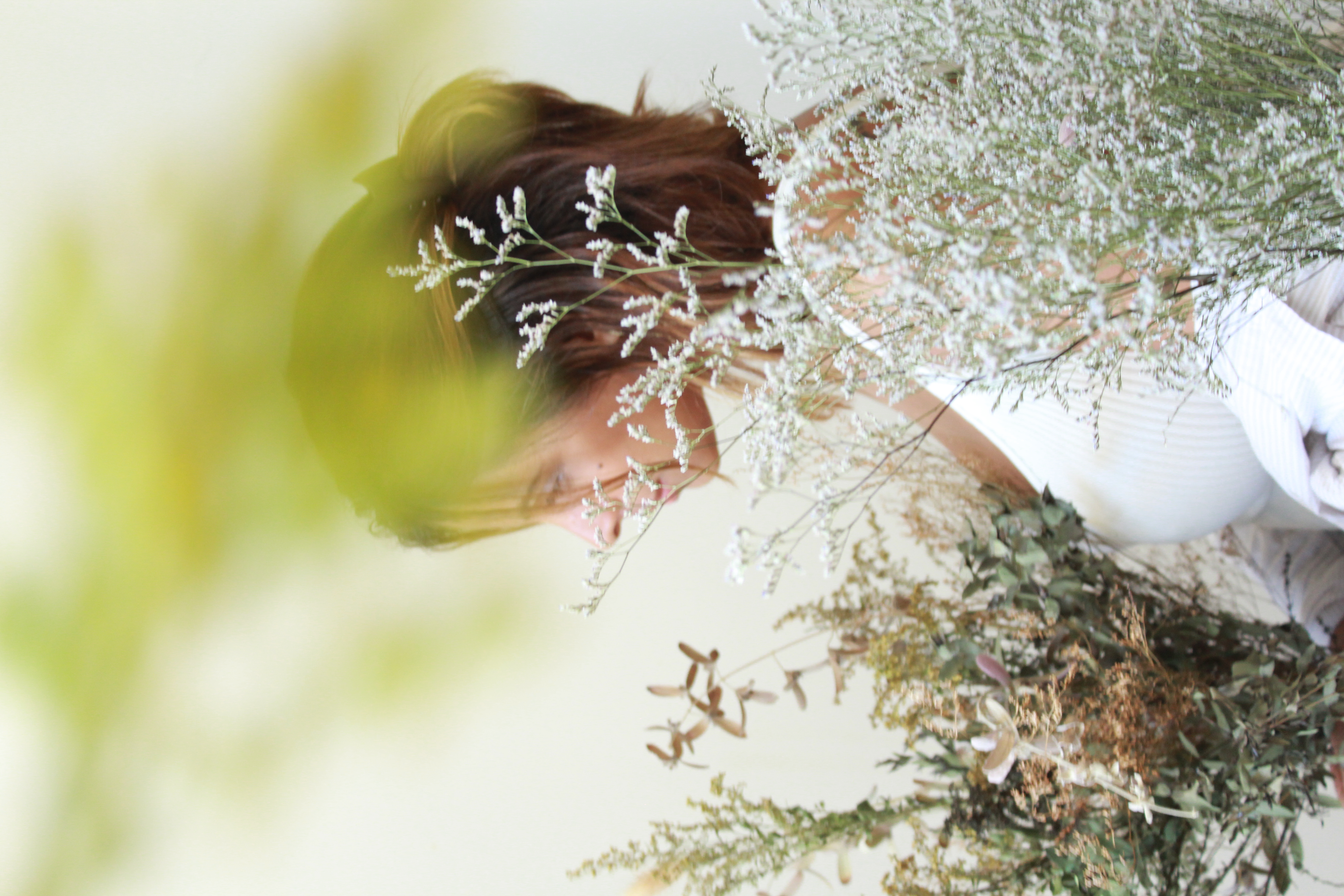 Amarela Essentials — arte botânica em flores secas