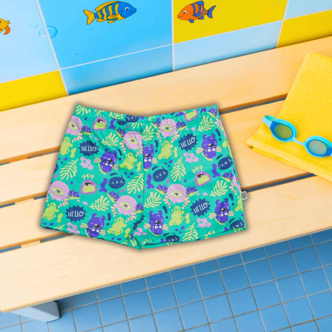 nave short anticloro infantil