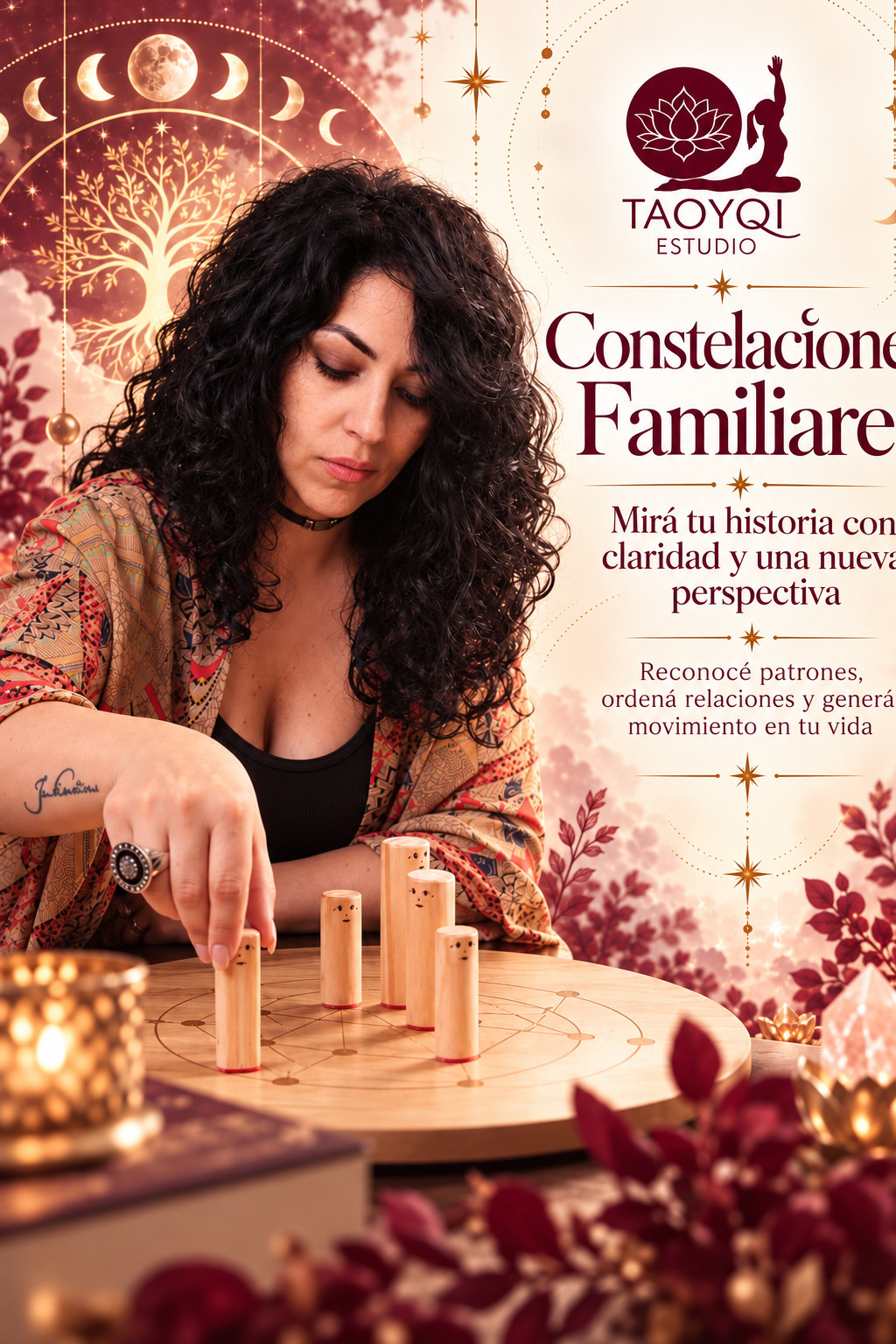 Afiche de Constelaciones Familiares de TaoyQi