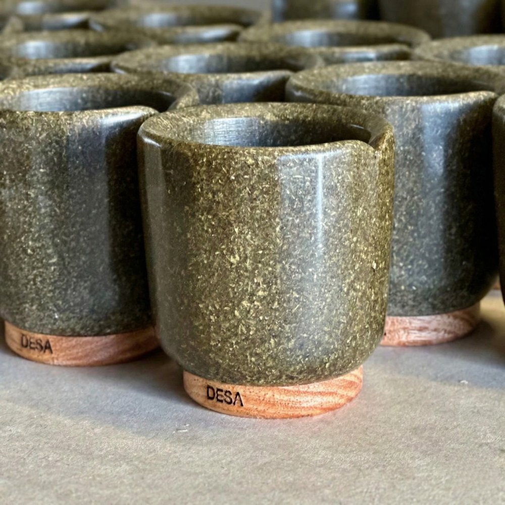 Mates Changüi personalizados con logo corporativo DESA — 3500 unidades producidas en Mar del Plata