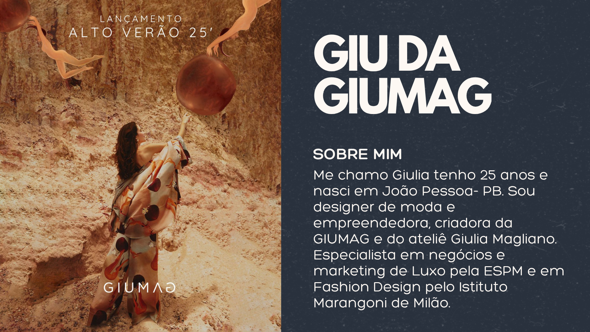 Giulia Magliano fundadora da GIUMAG