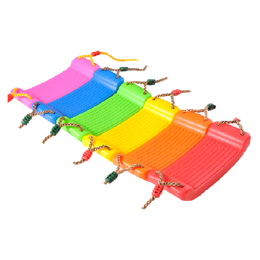 Hamaca de colores con soga