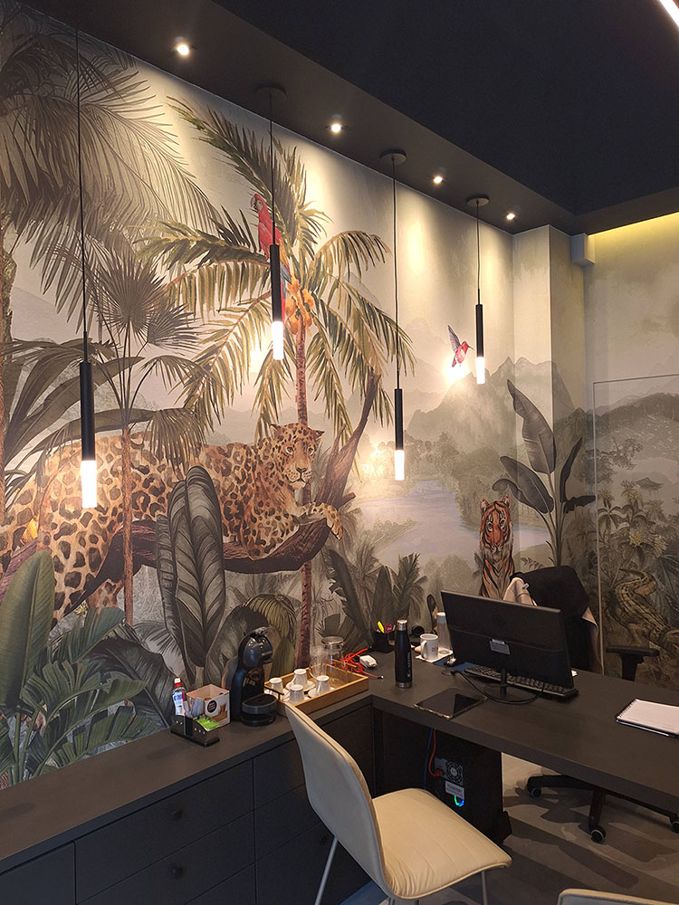 Papel de Parede Personalizado Arts