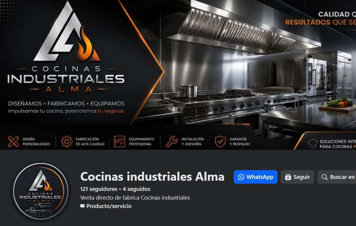 ESTAFA COCINAS INDUSTRIALES ALMA