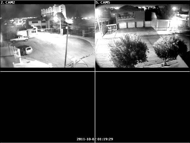 grabación nocturna