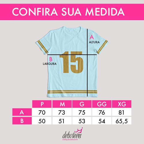Tabela de medidas debuteen