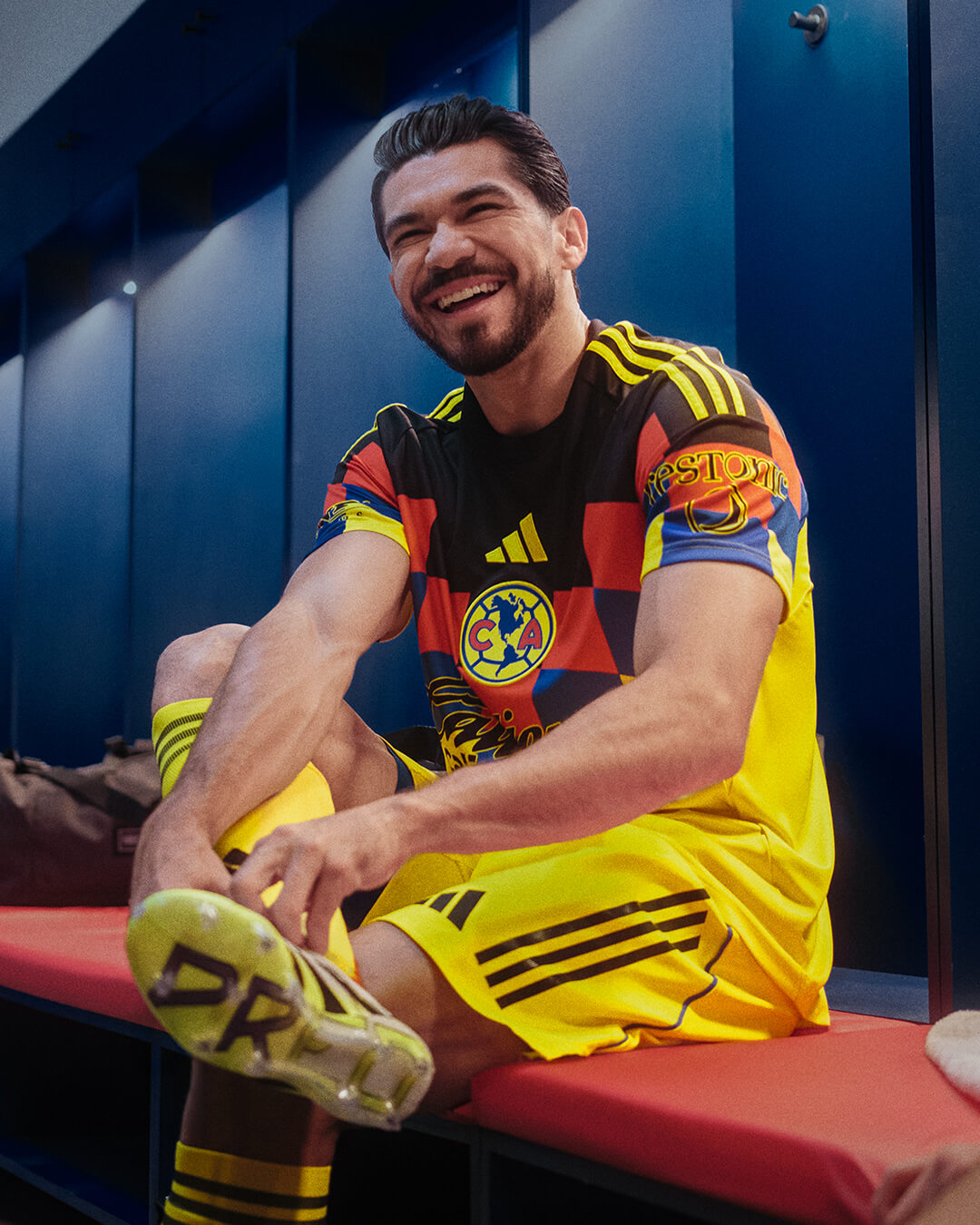 camisa-america-mexico-25-26-home-titular-amarela-2025-2026-modelo-torcedor-fan-lozano-valdes-jonathan-dos-santos-