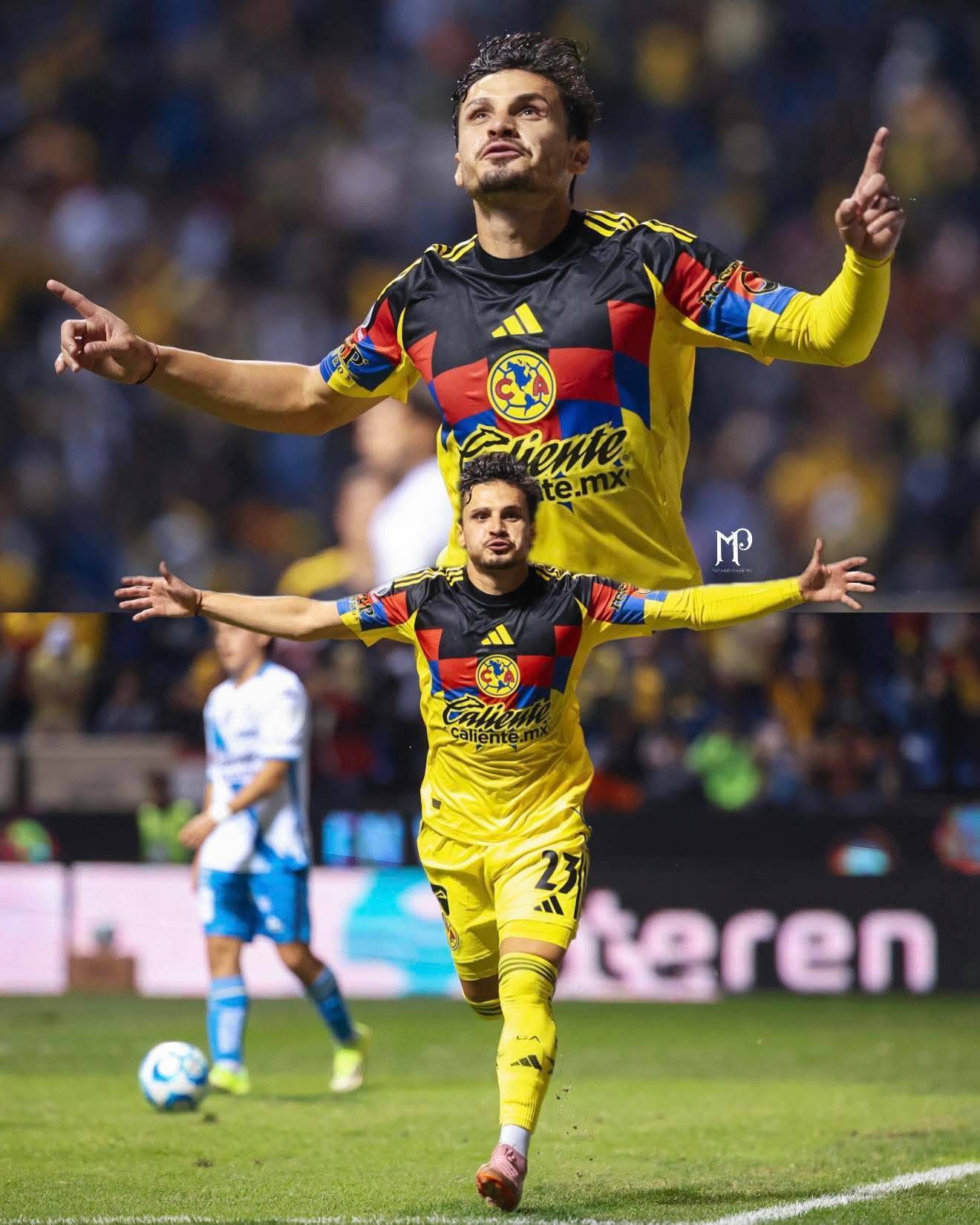 camisa-america-mexico-25-26-home-titular-amarela-2025-2026-modelo-torcedor-fan-lozano-valdes-jonathan-dos-santos-titular-raphael-veiga-lima-mei-