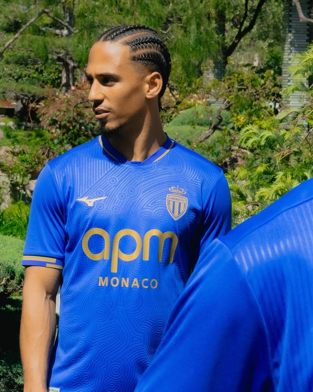 camisa-as-monaco-away-25-26-2025-2026-azul-masculina-modelo-torcedor-pogba-ansu-fati-dier-minamino-golovin-
