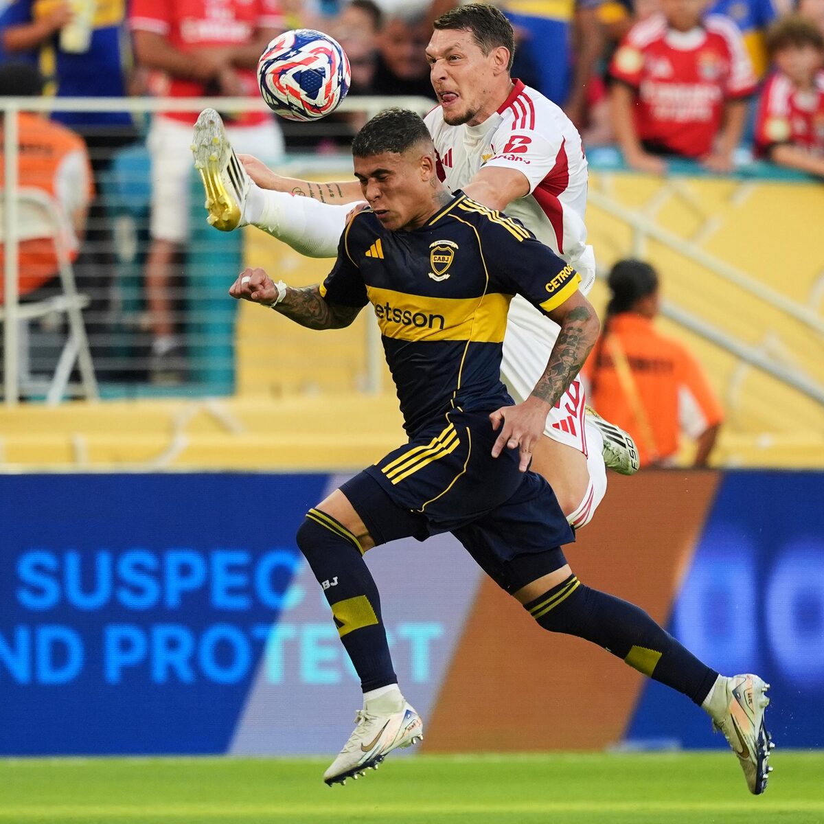 camisa-boca-juniors-jrs-25-26-home-2025-2026-azul-modelo-player-jogador-cavani-romero-medel-merentiel-rojo-advincula-ander-herrera-