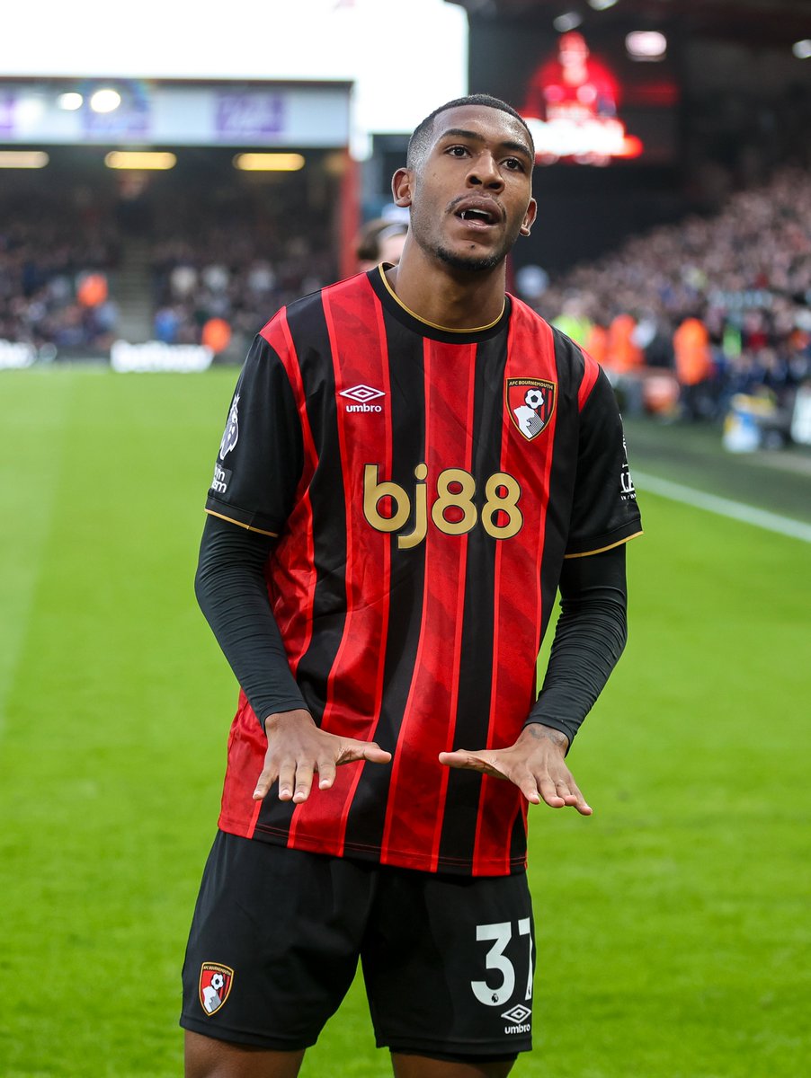 camisa-bournemouth-2025-2026-25-26-home-vermelha-preta-listrada-uniforme-titular-masculina-modelo-torcedor-rayan-evanilson-
