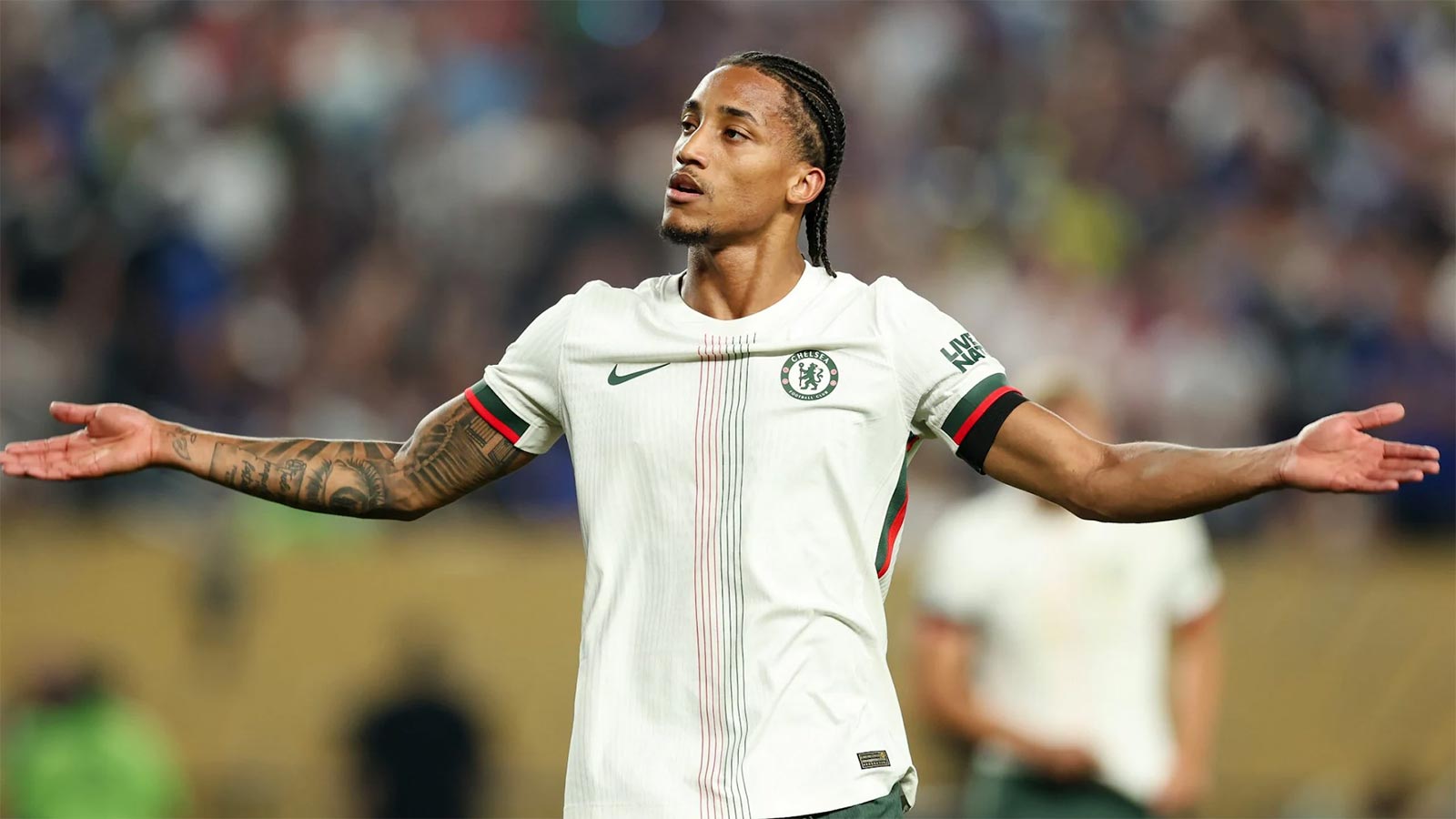 camisa-chelsea-25-26-away-branca-reserva-2025-2026-modelo-player-masculina-mudryk-nkunku-palmer-enzo-caicedo-reece-james-pedro-neto-estevao-cucurella-joao-pedro-