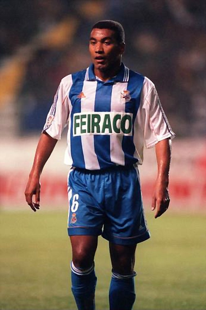 camisa-deportivo-la-coruna-retro-99-00-home-1999-2000-branca-azul-uniforme-titular-donato-mauro-silva-pauleta-djalminha-scaloni-flavio-conceicao-makaay-