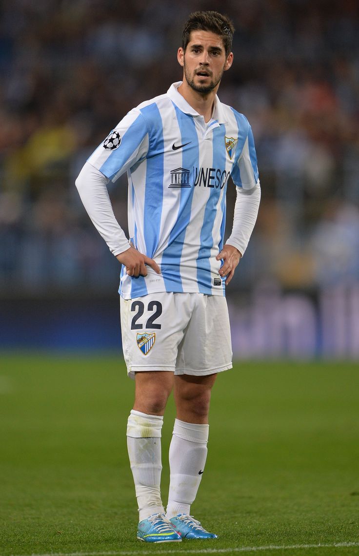 camisa-malaga-retro-12-13-home-2012-2013-branca-azul-modelo-torcedor-isco-joaquin-lugano-saviola-julio-baptista-piazon-demichelis-
