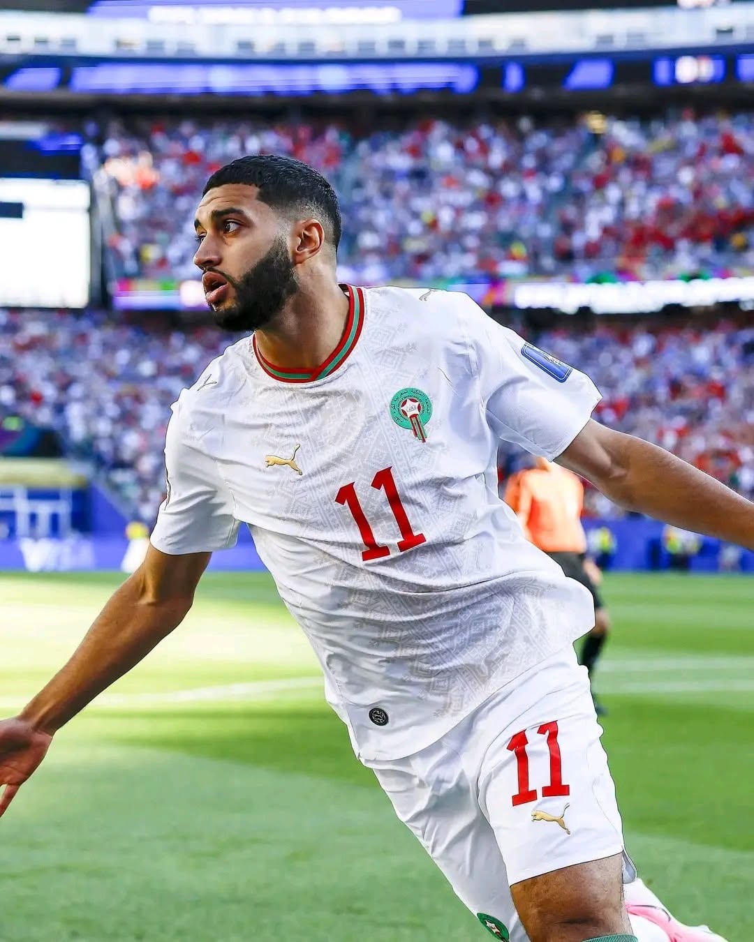 camisa-marrocos-copa-do-mundo-2026-away-branca-brahim-diaz-hakimi-bounou-el-kaabi-amrabat-ounahi-mazraouli-nesyri-talbi-yassine-saibari-bouaddi-