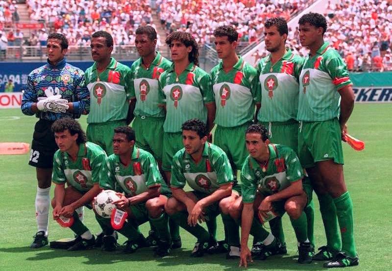 camisa-marrocos-retro-copa-do-mundo-1994-away-seleção-marrocaine-morocco-home-verde-modelo-torcedor-