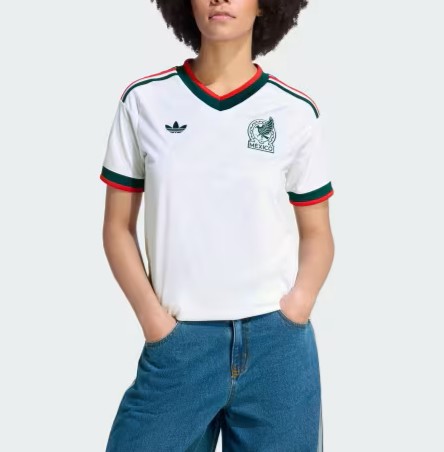 camisa-mexico-copa-do-mundo-2026-selecao-mexicana-away-reserva-branca-feminina-lozano-ochoa-flores-raul-jimenez-herrera-guardado-funes-mori-corona-quinonez-