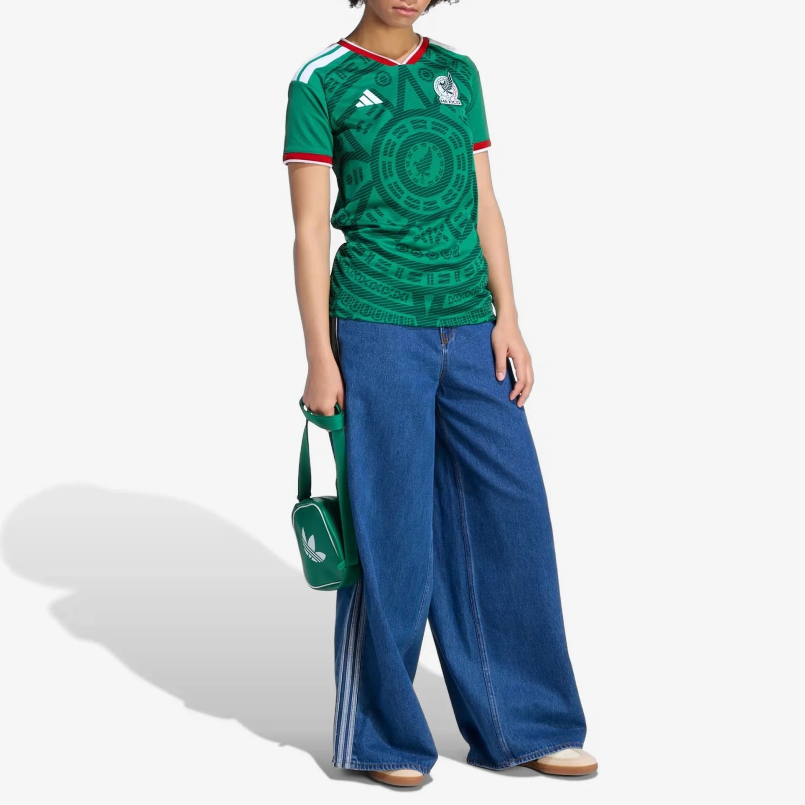 camisa-mexico-copa-do-mundo-2026-selecao-mexicana-home-titular-verde-modelo-torcedor-feminina-lozano-ochoa-flores-raul-jimenez-herrera-guardado-funes-mori-corona-quinonez-