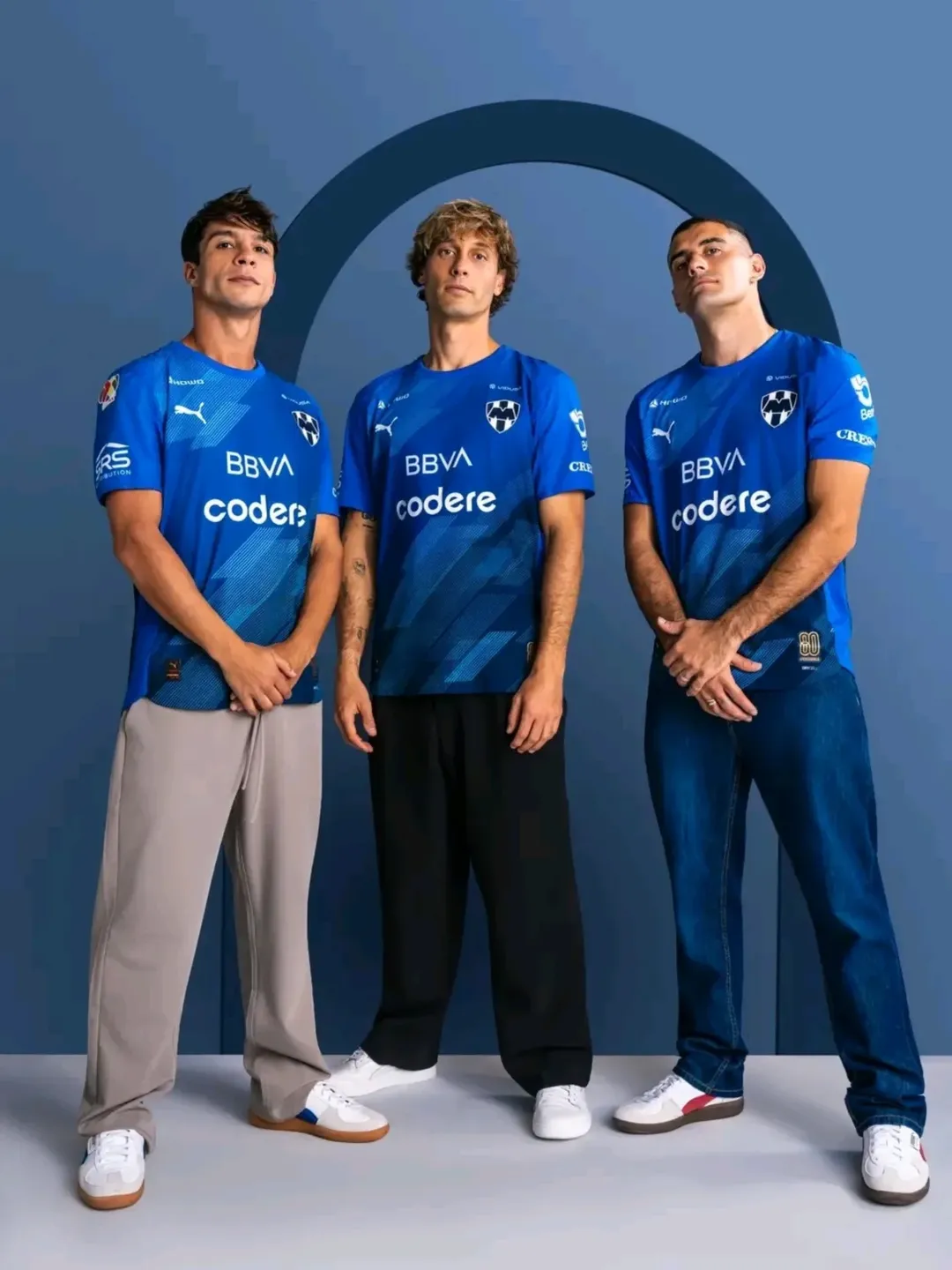 camisa-monterrey-25-26-third-2025-2026-azul-uniforme-alternativo-modelo-torcedor-sergio-ramos-canales-ocampos-oliver-torres-corona-martial-