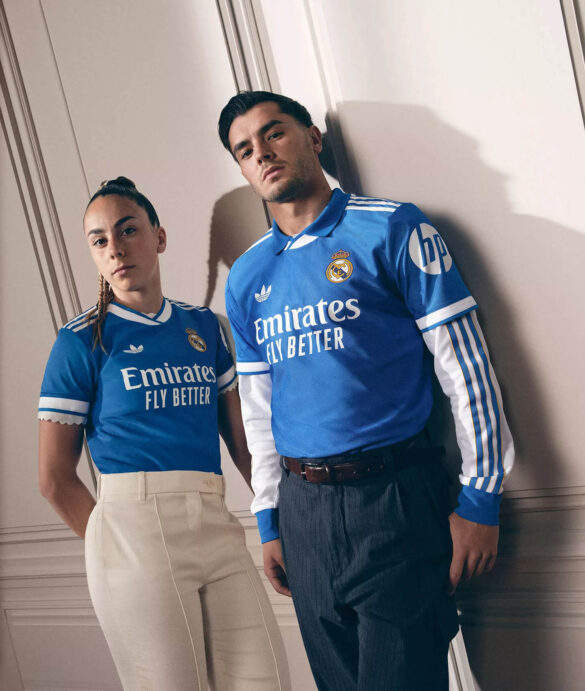 camisa-real-madrid-25-26-third-uniforme-alternativo-azul-feminina-modelo-torcedor-mbappe-jude-bellingham-rodrygo-vini-jr-valverde-rudiger-arnold-endrick-