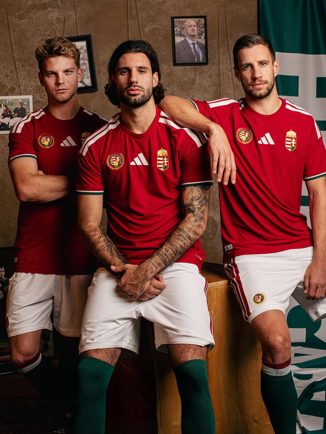 camisa-selecao-hungria-home-2026-vermelha-grena-modelo-torcedor-szoboszlai-orban-kerkez-