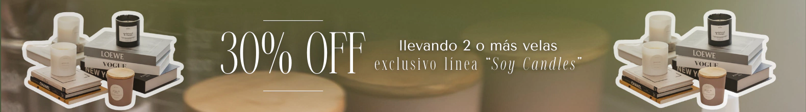 Banner de la categoría Velas de Soja