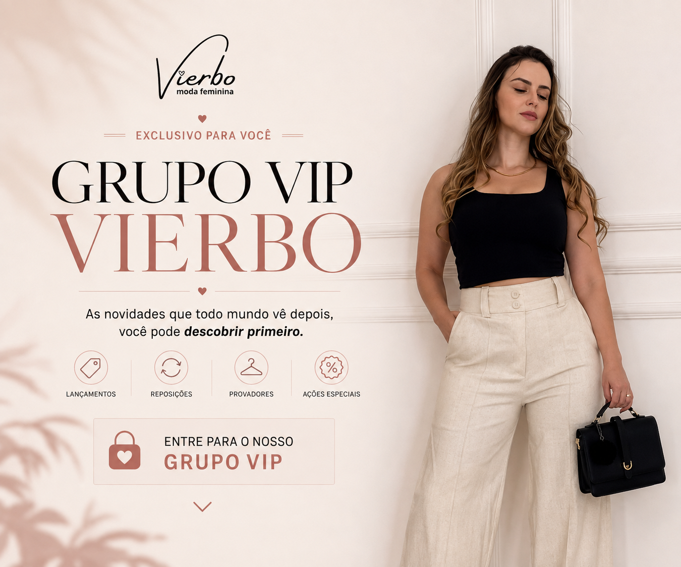 Grupo VIP Vierbo - lançamentos, novidades e benefícios exclusivos