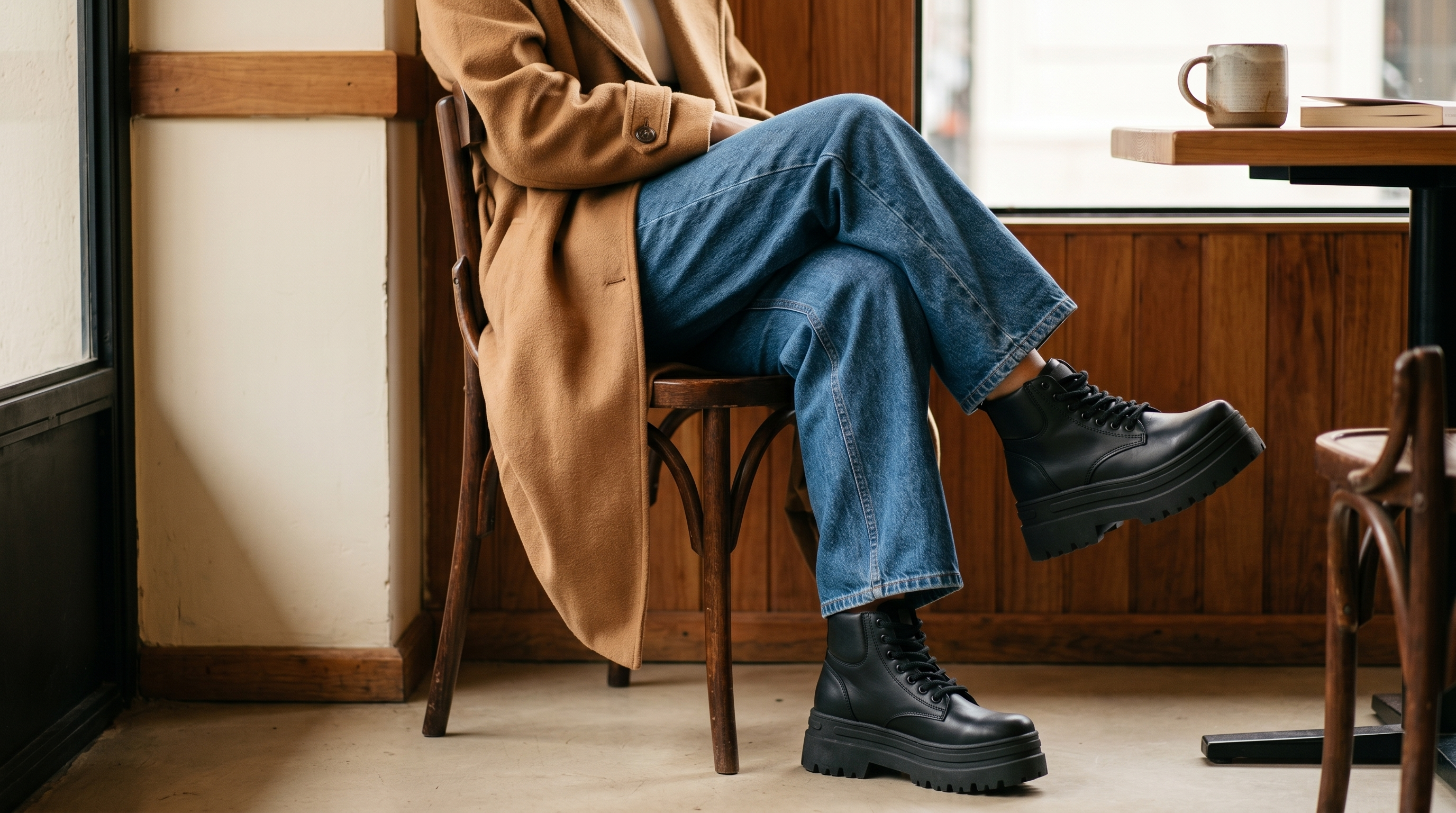 Borcego Rocco en contexto editorial, caf&eacute;