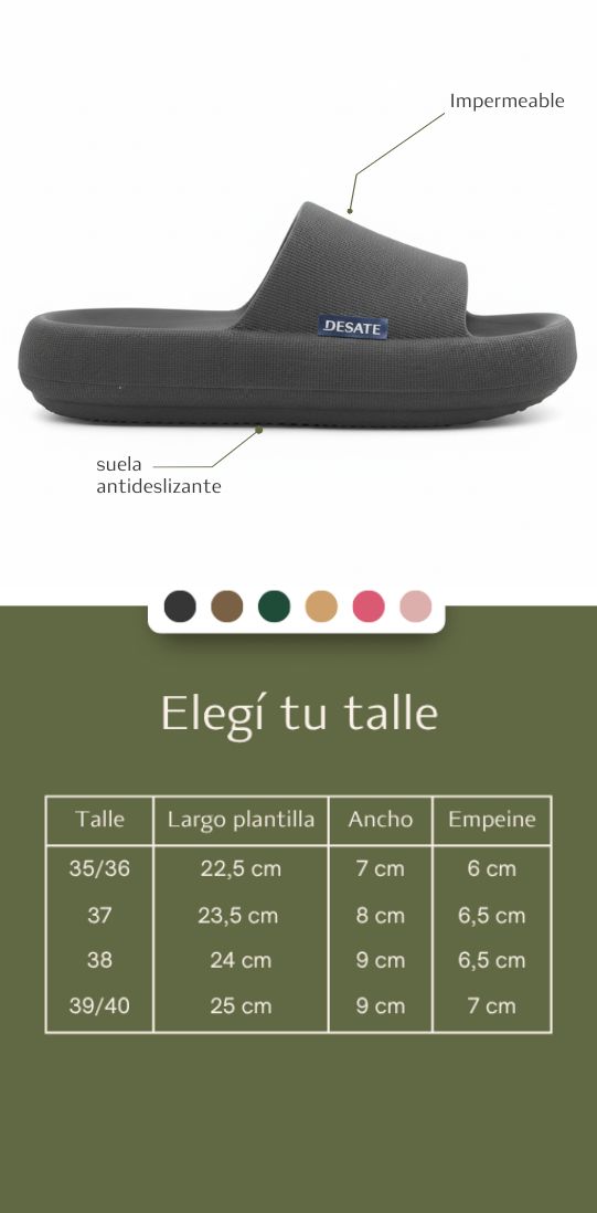 Gu&iacute;a de talles Camille