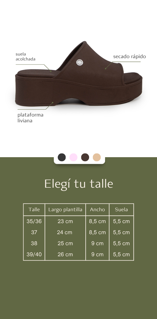 SUECOS PLATAFORMA ULTRALIVIANA