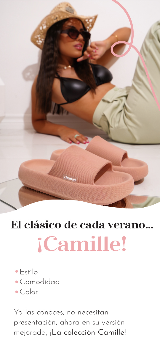 Todo lo que buscás, está en Camille!  Estilo Comodidad Color   Ya las conoces, no necesitan presentación, ahora en su versión mejorada, ¡La colección Camille!