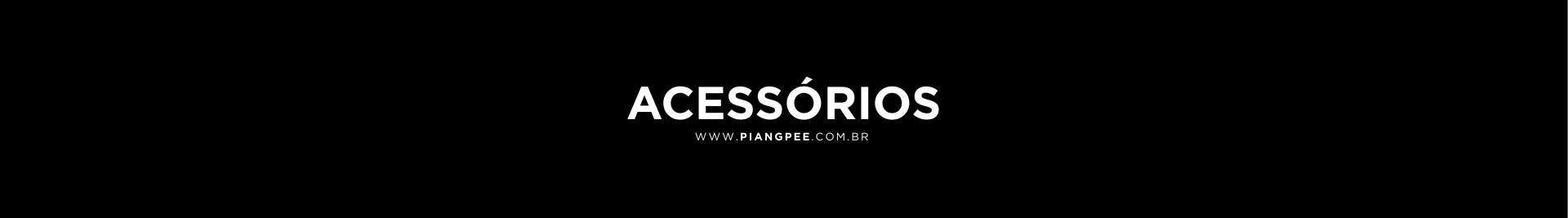Banner da categoria Acessórios 