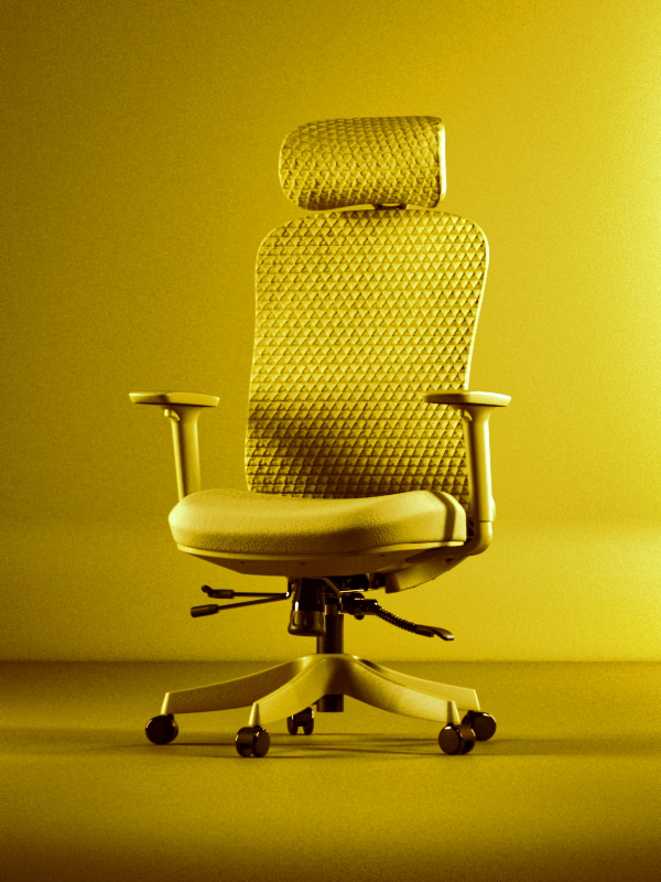 Cadeira Atria DT3 em quadro com sua respectiva cor, uma ao lado da outra.