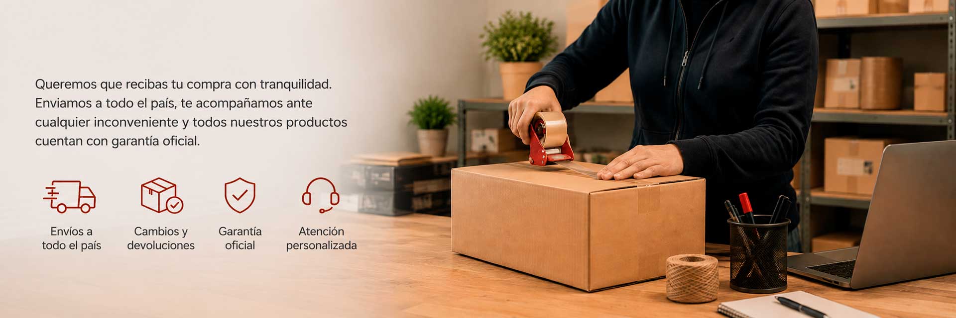 Envíos, cambios y garantías en La Tienda Ferretera