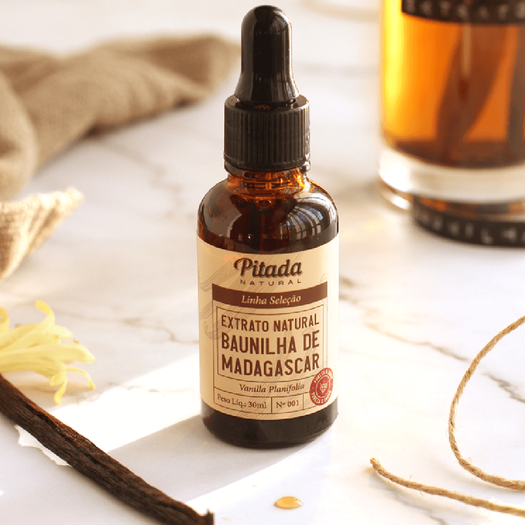 Extrato de Baunilha de Madagascar Pitada Natural