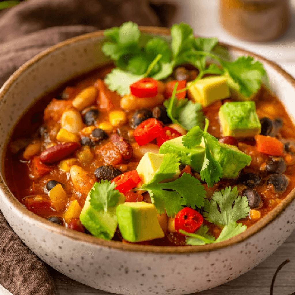 Chili com Carne e Feij&atilde;o