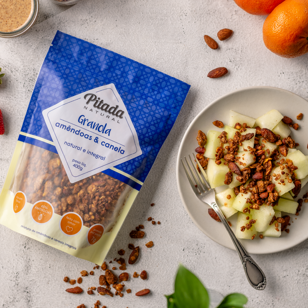 Granola Amêndoas & Canela