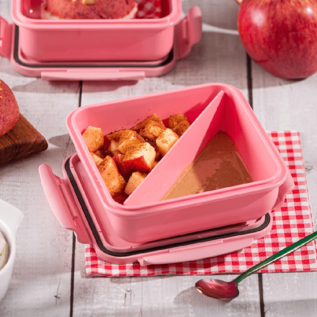 Frutas amassadas com tempero doce