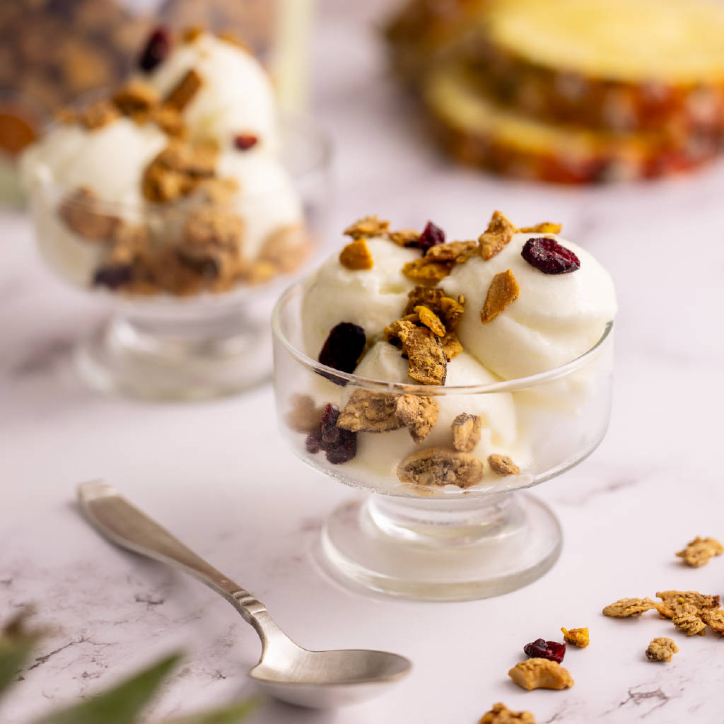 Granola para sobremesas