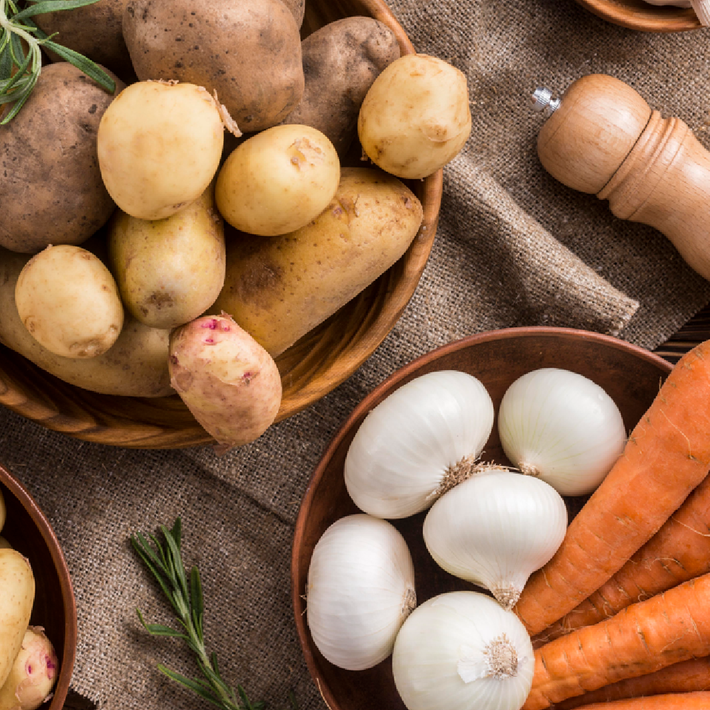 Raízes e Legumes