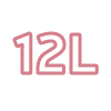 Ícone Rende 12 Litros