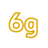 Ícone 6g de proteína