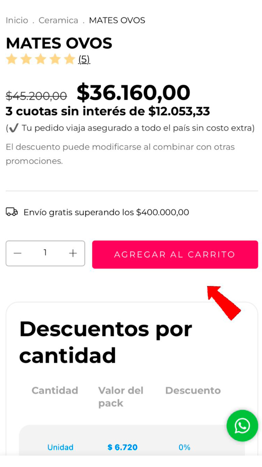 Paso 6 - Agregar al carrito