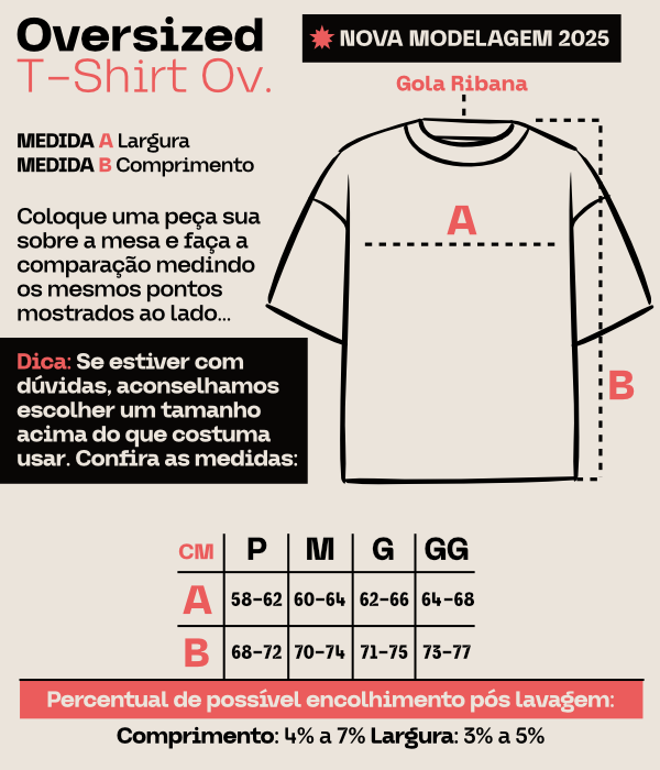 Camiseta Oversized Vudu!