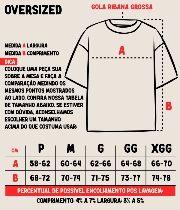 Camiseta Oversized Vudu!