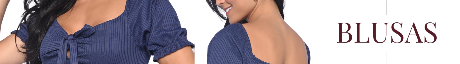 Banner da categoria Blusas