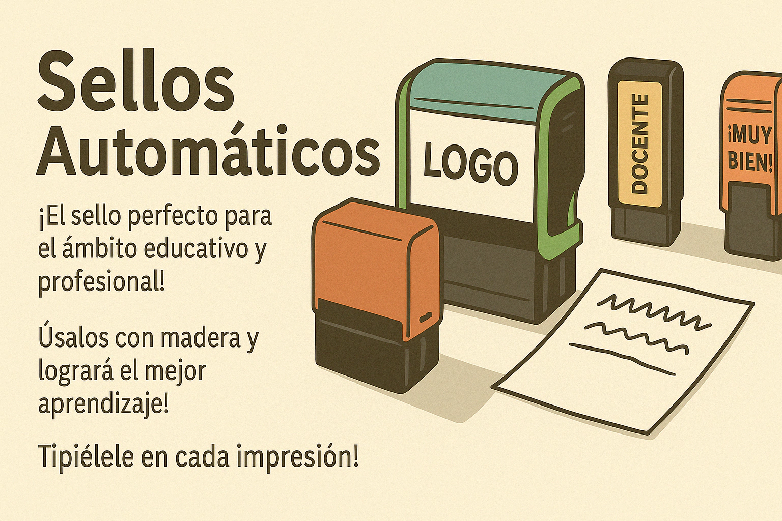 Banner de la categoría Sellos Automáticos