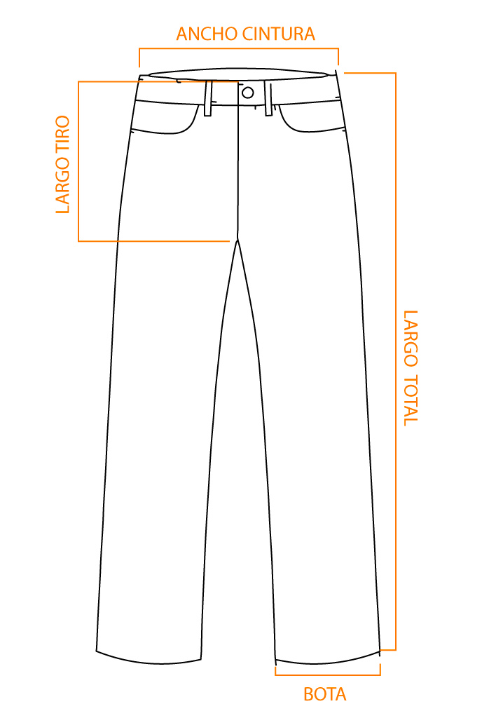 talles pantalon