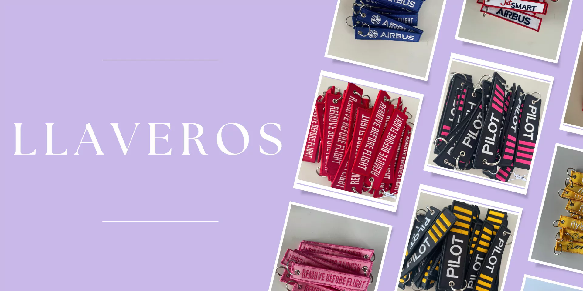 Banner de la categoría Llaveros